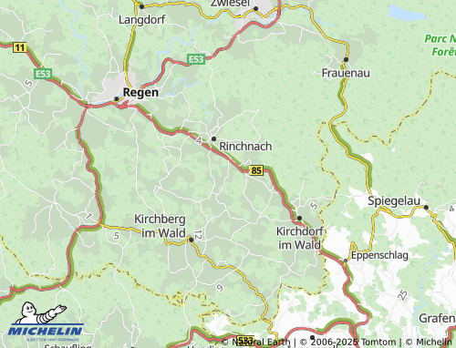 MICHELIN Ellerbach map - ViaMichelin