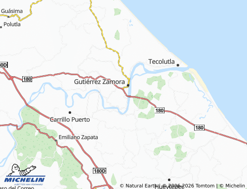 Mapa MICHELIN Fernando Gutiérrez Barrios - ViaMichelin