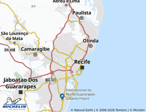 Mappa MICHELIN Ponto de Parada - ViaMichelin