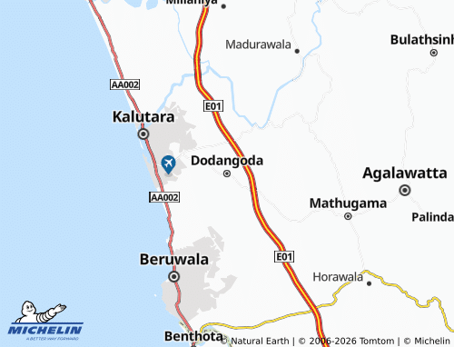 Mappa MICHELIN Dodangoda - ViaMichelin