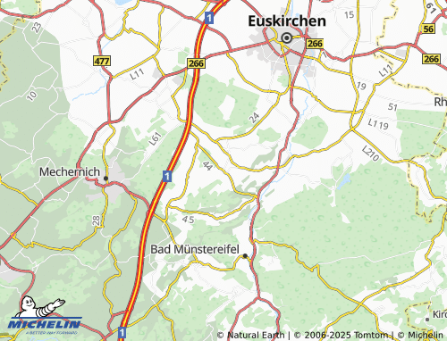 Mappa MICHELIN Wachendorf - ViaMichelin