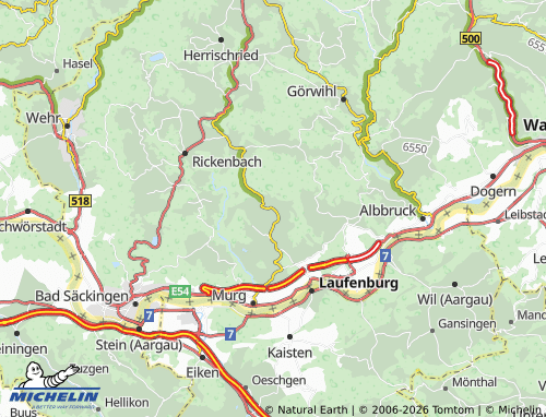 Carte MICHELIN Hänner - ViaMichelin