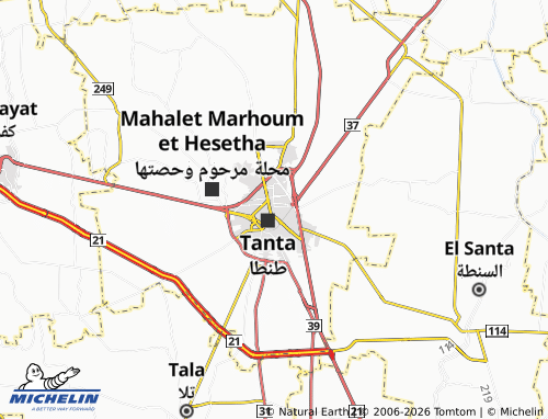 Carte MICHELIN Muhammad Isma'eel - ViaMichelin