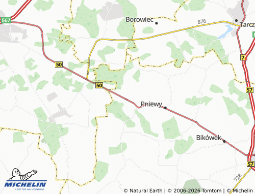 Carte MICHELIN Karolew - ViaMichelin