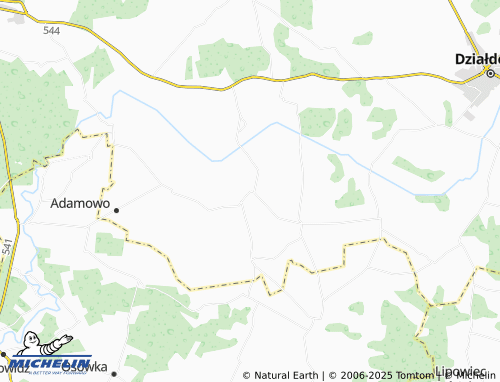 Carte MICHELIN Jabłonowo - ViaMichelin