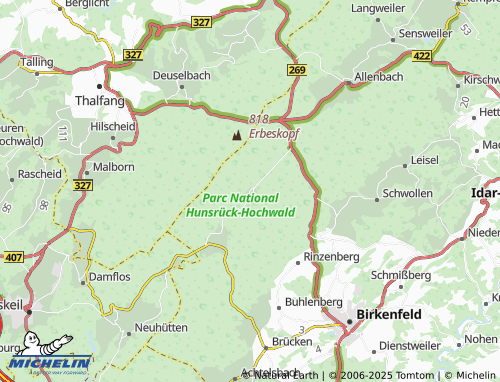 MICHELIN-Landkarte Thranenweier - ViaMichelin