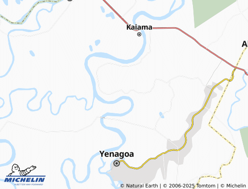MICHELIN Polaku map - ViaMichelin