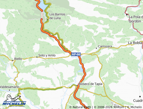 MICHELIN La Magdalena map - ViaMichelin