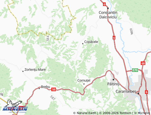 Mappa MICHELIN Ohaba-Mâtnic - ViaMichelin