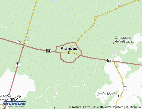 MICHELIN Las Américas map - ViaMichelin