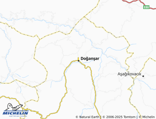MICHELIN Kale map - ViaMichelin