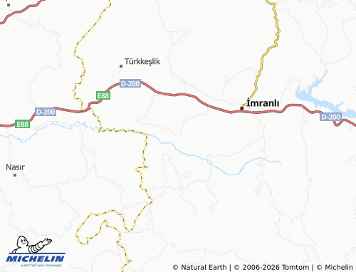 MICHELIN Dereköy map - ViaMichelin