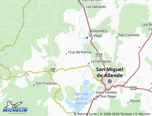 Mapa MICHELIN Banda - ViaMichelin
