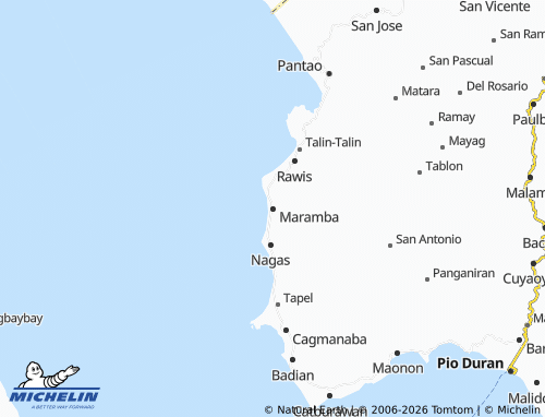 MICHELIN Maramba map - ViaMichelin