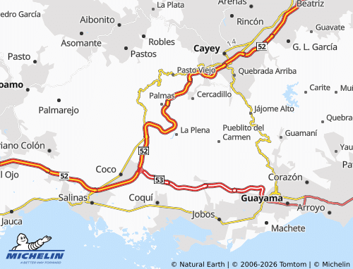 Mapa MICHELIN La Plena - ViaMichelin