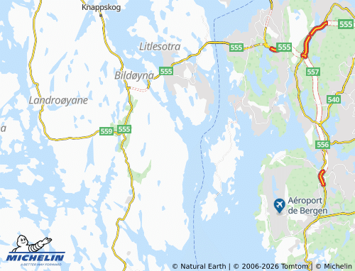 MICHELIN Ekrhovda map - ViaMichelin