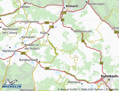 Mapa MICHELIN Hain - ViaMichelin