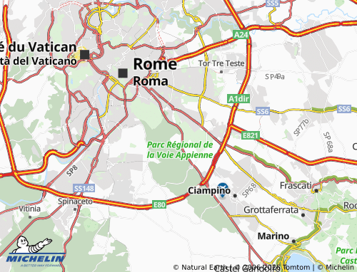 Mapa MICHELIN Quarto Miglio - ViaMichelin