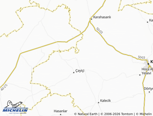 MICHELIN Küllüce map - ViaMichelin