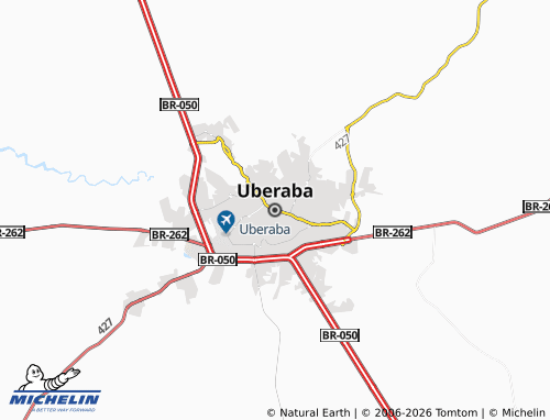 Carte MICHELIN Uberaba - ViaMichelin