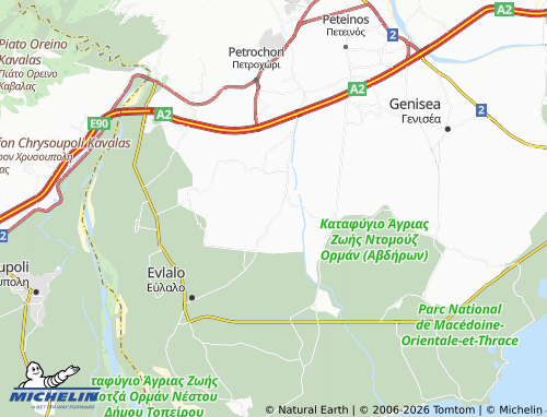 Carte MICHELIN Kypseli - ViaMichelin