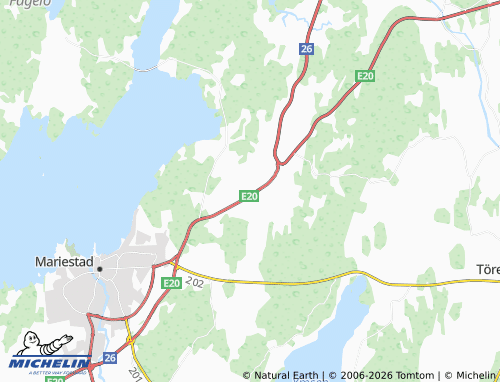 Carte MICHELIN Fredslund - ViaMichelin