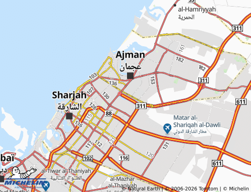 Carte MICHELIN al-Hawmah - ViaMichelin