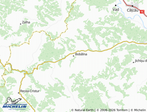 Mappa MICHELIN Bobâlna - ViaMichelin