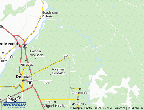 Kaart MICHELIN La Merced - ViaMichelin