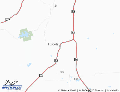 Mapa MICHELIN Tuscola - ViaMichelin
