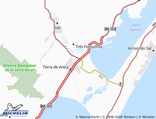 Mapa MICHELIN Serraria - ViaMichelin