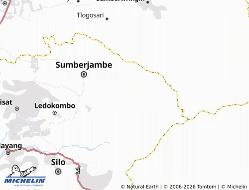 Mapa MICHELIN Gunung Malang - ViaMichelin