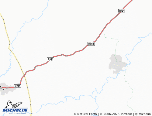 Mapa MICHELIN Kongo-Tenta - ViaMichelin
