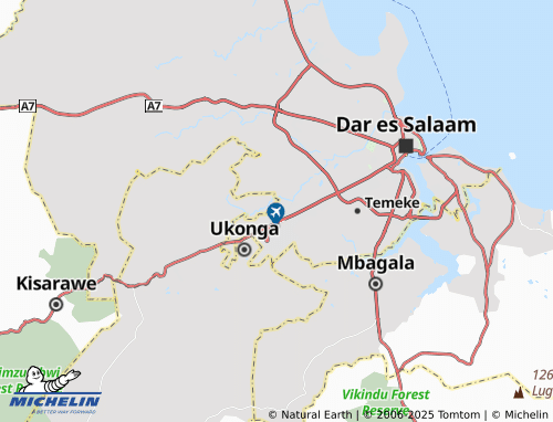 MICHELIN Karakata map - ViaMichelin