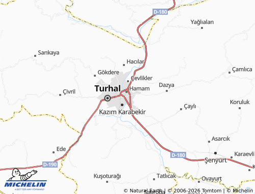 MICHELIN Kova map - ViaMichelin