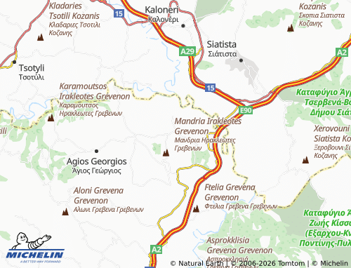 Carte MICHELIN Kokkinia - ViaMichelin