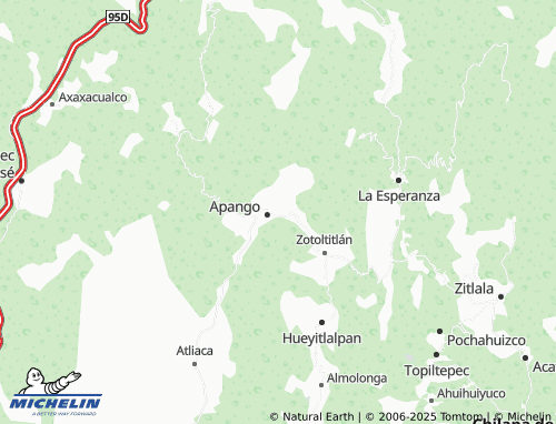 MICHELIN Rubén Figueroa, La Villa map - ViaMichelin