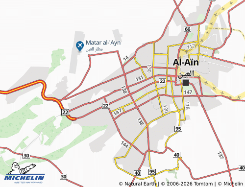 Mappa MICHELIN al-Dafeenah - ViaMichelin