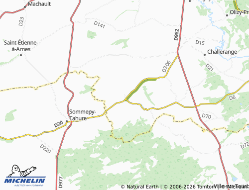 Mappa MICHELIN Aure - ViaMichelin