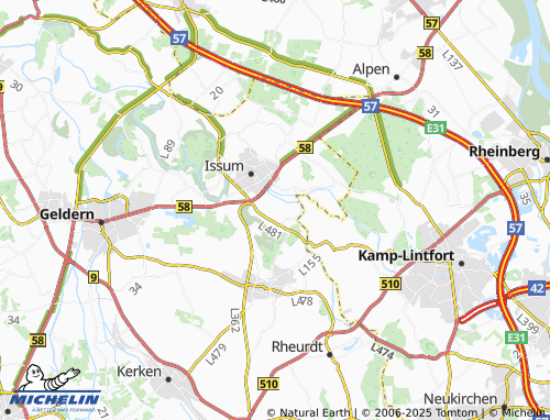 Mappa MICHELIN Hamsfeld - ViaMichelin