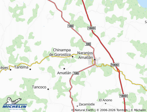 Mapa MICHELIN Zona Centro - ViaMichelin
