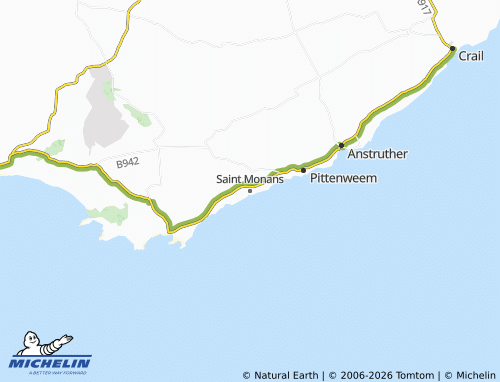 Carte MICHELIN Saint Monans - ViaMichelin