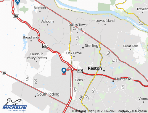 Mappa MICHELIN Oak Grove - ViaMichelin