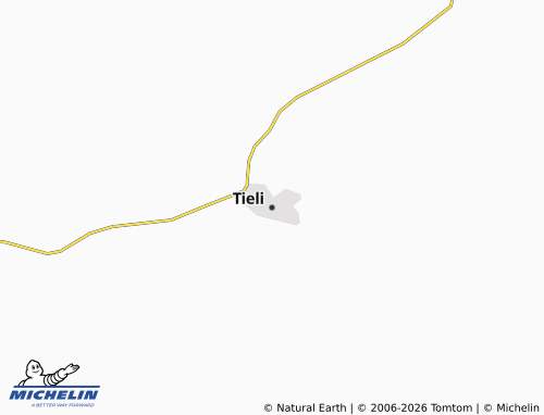 MICHELIN Tieli map - ViaMichelin