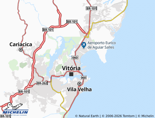 Mapa MICHELIN Jardim da Penha - ViaMichelin