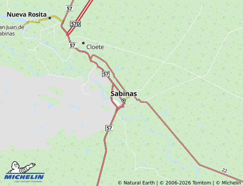 Mappa MICHELIN Reynera - ViaMichelin