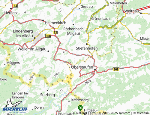 Mappa MICHELIN Hopfen - ViaMichelin