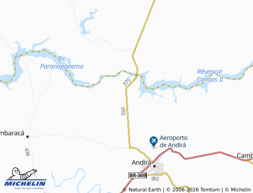Mappa MICHELIN Nossa Senhora Aparecida - ViaMichelin