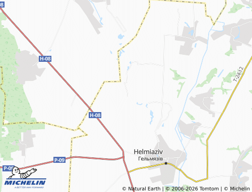 Mapa MICHELIN Malynivshchyna - ViaMichelin