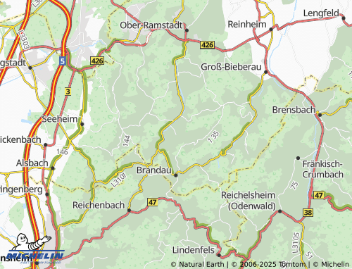 MICHELIN Herchenrode map - ViaMichelin